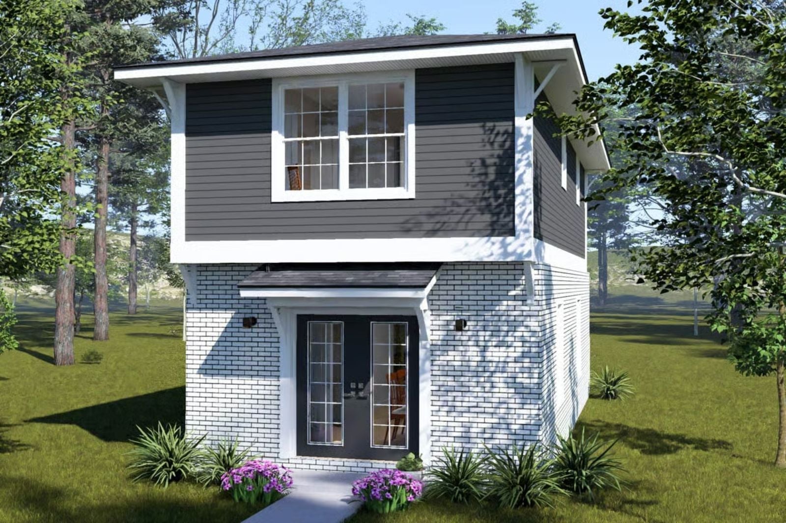 The Littlewood 2-Bedroom Contemporary with Study Alcove Designed for Couples Who Love a Quiet Morning Coffee More Than Anything (Floor Plan)