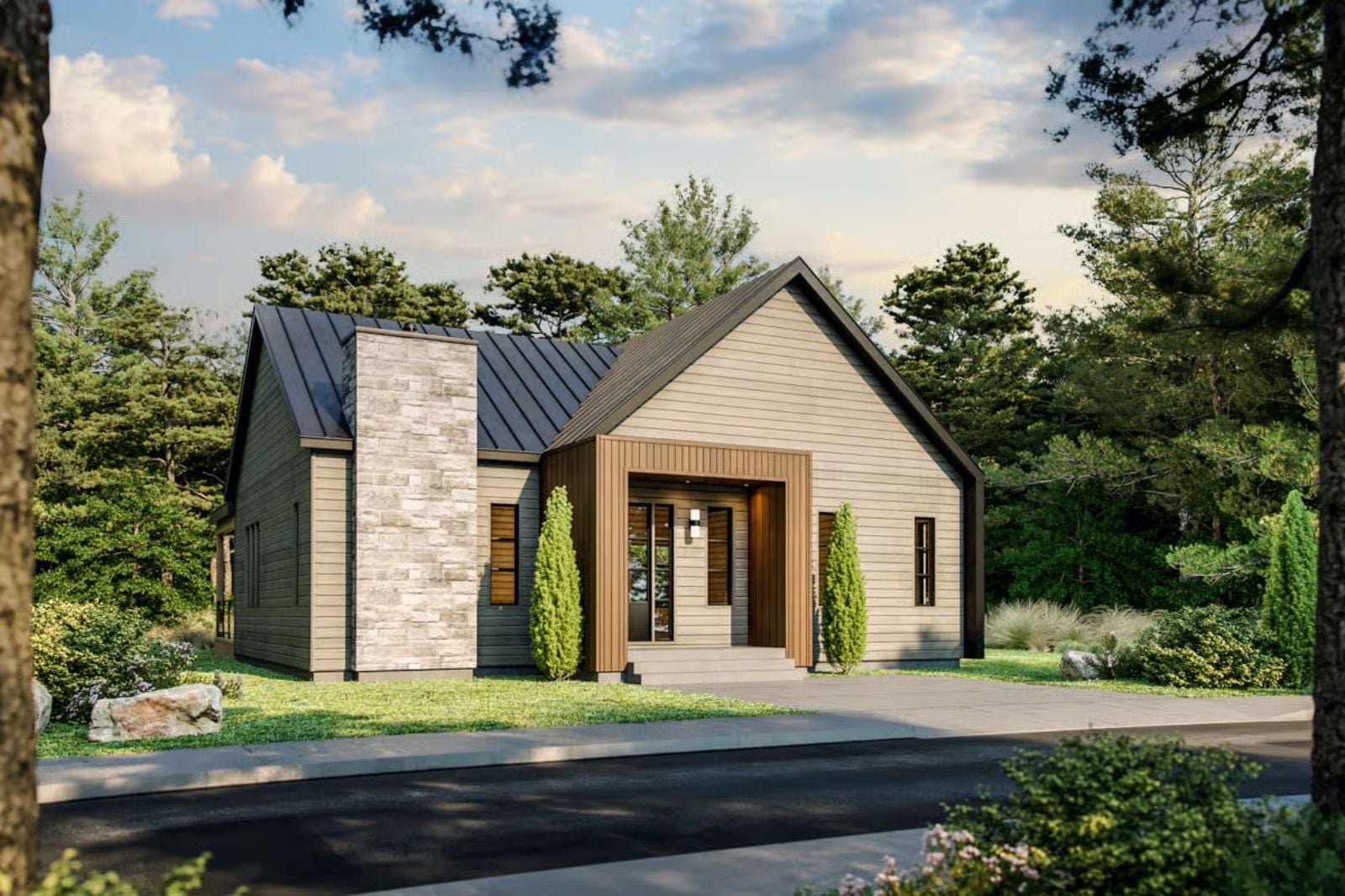 The Nordheim 4-Bedroom Scandinavian Cottage with Finished Basement Designed for Families Who Actually Like Spending Time Together (Floor Plan)