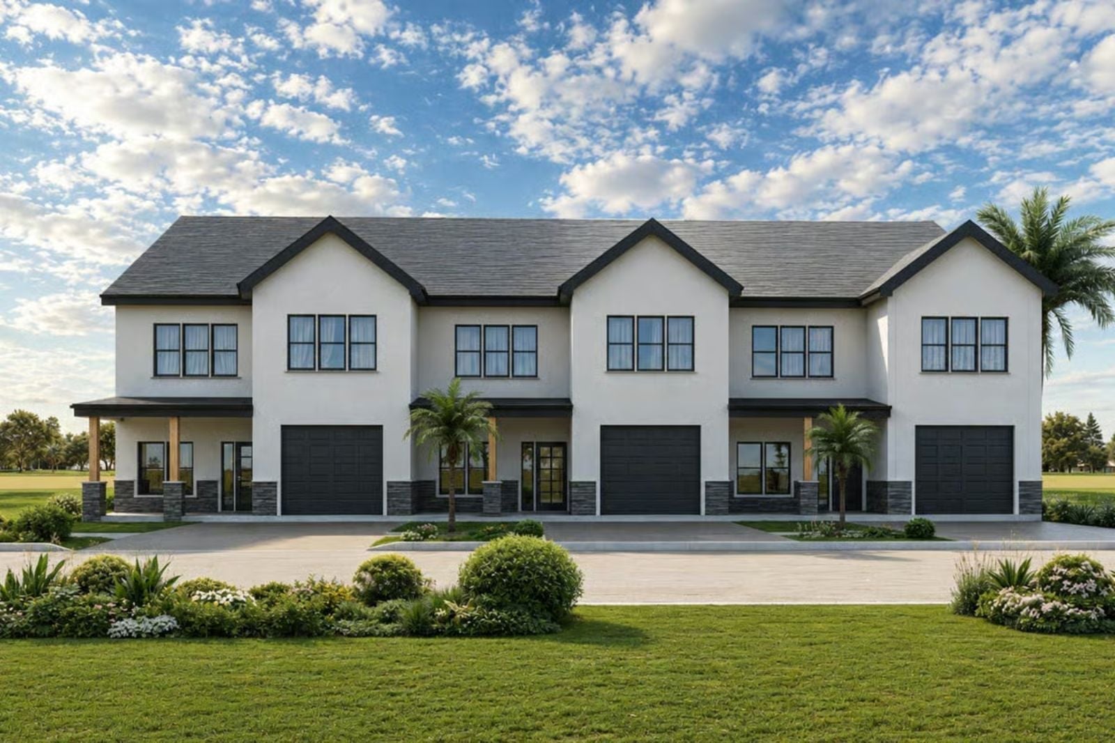 The Palm Row 3-Bedroom Modern Farmhouse with Front Porch Designed for Families Who Refuse to Live in a Cookie-Cutter Subdivision (Floor Plan)
