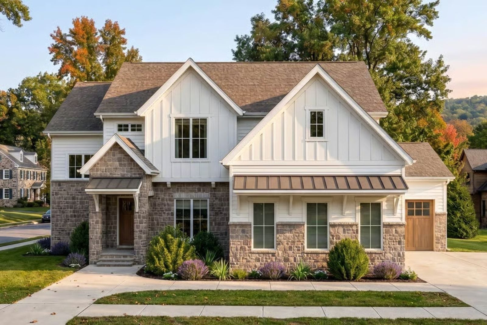The Rubblewall 4-Bedroom Modern Farmhouse with Mudroom Designed for Homeowners Who Believe the Mudroom Tells You Everything About a Family (Floor Plan)