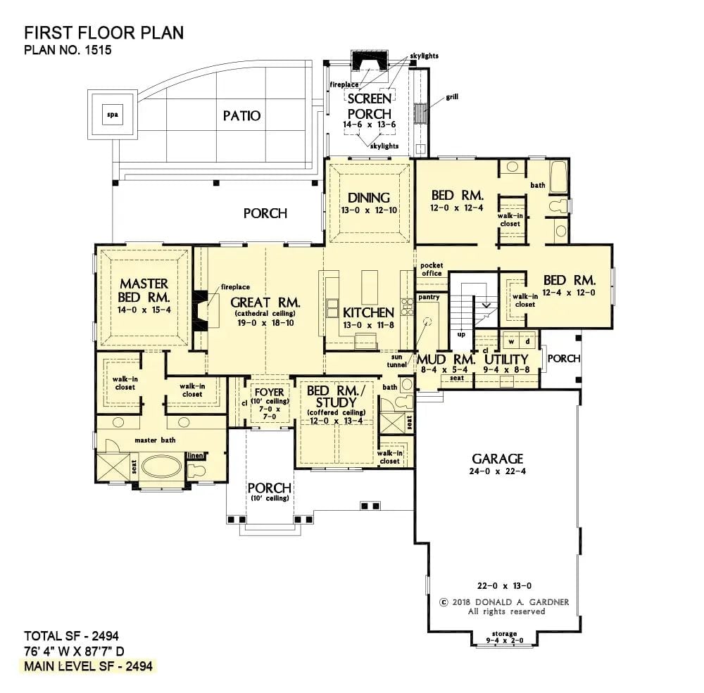 Floor Plan - Main Floor