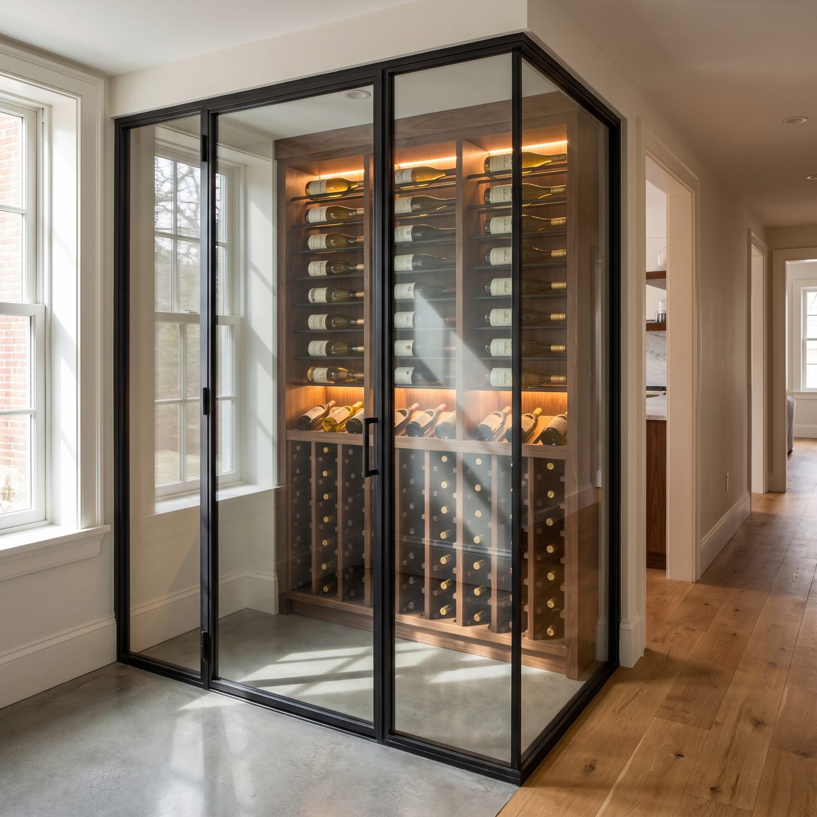 Tiny Wine Rooms Carved Out of Perfectly Good Storage