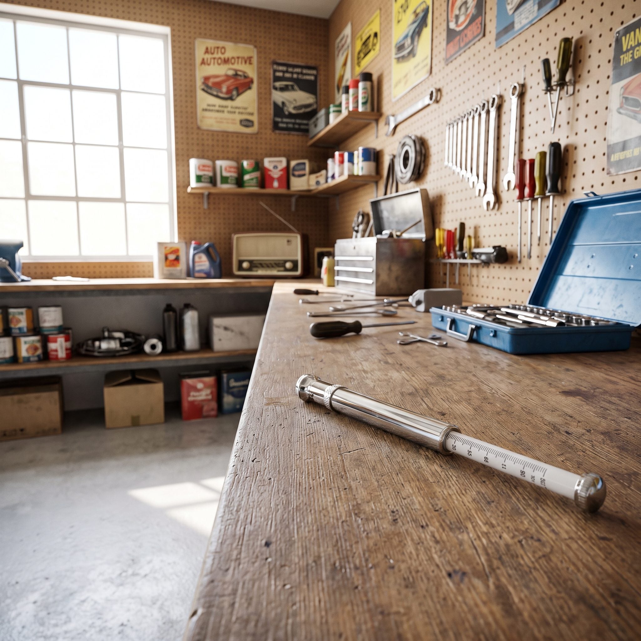 The Tire Gauge and a Basic Tool Kit: $2 for the Gauge, $40 to $80 for the Kit