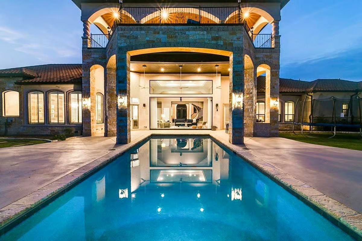 Lit From Within: The Pool Deck That Earns Its Keep After Dark