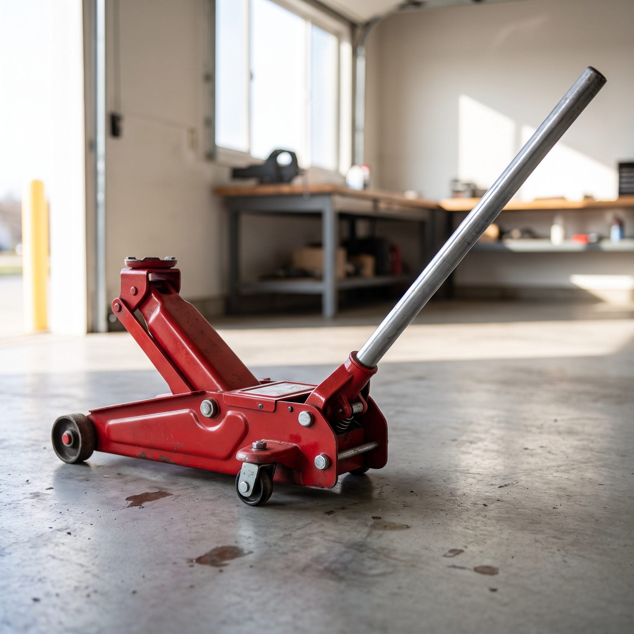 The Trusty Hydraulic Floor Jack: About $30 to $50 in the Mid-1980s