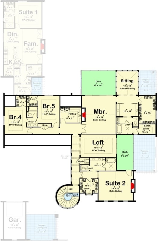 Floor Plan - Second Floor