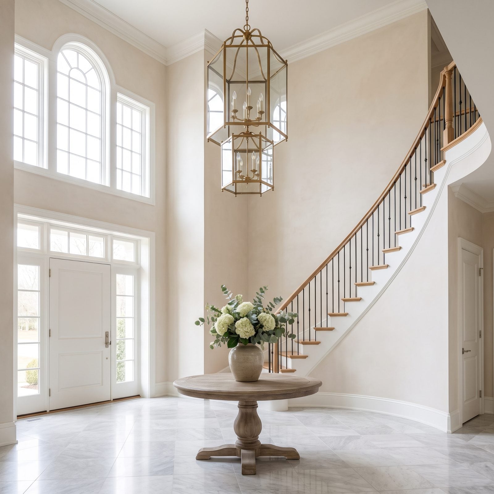The Two-Story Foyer That Eats Square Footage for Show