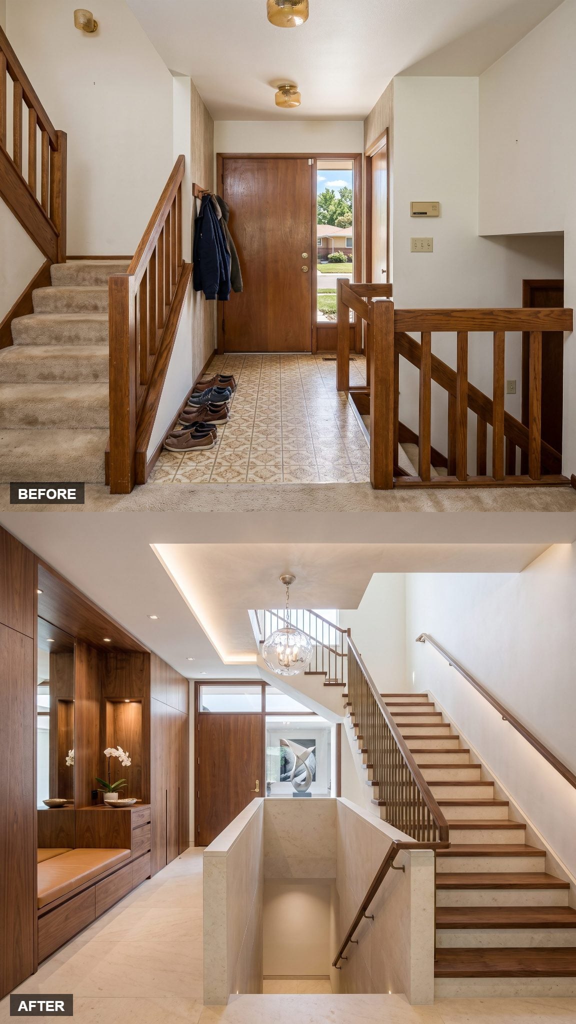 Ultimate Layered Luxury Entry With Framed Sightlines