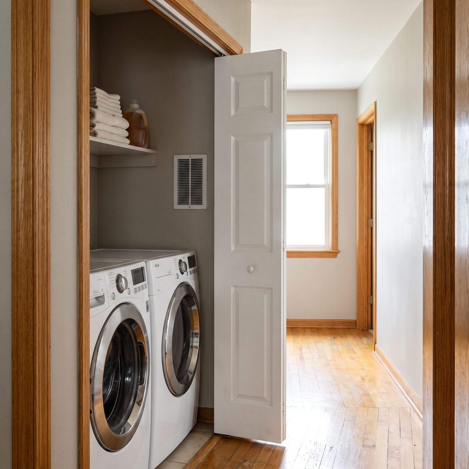 Upstairs Laundry Rooms Stuffed Into Airless Closets