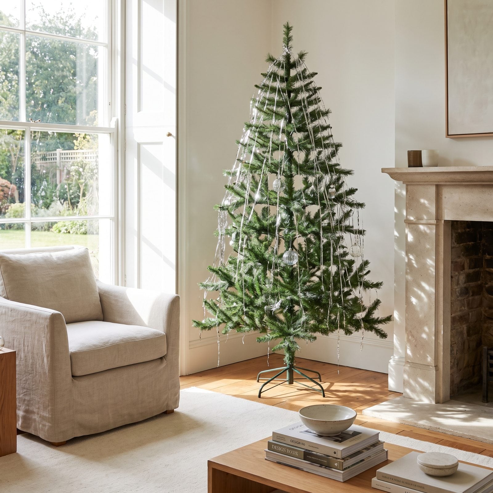 Using Tinsel That Emphasizes Every Empty Gap