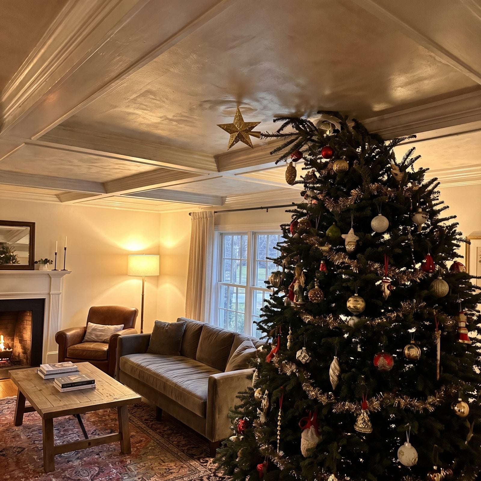 Using a Tree Too Tall for the Ceiling