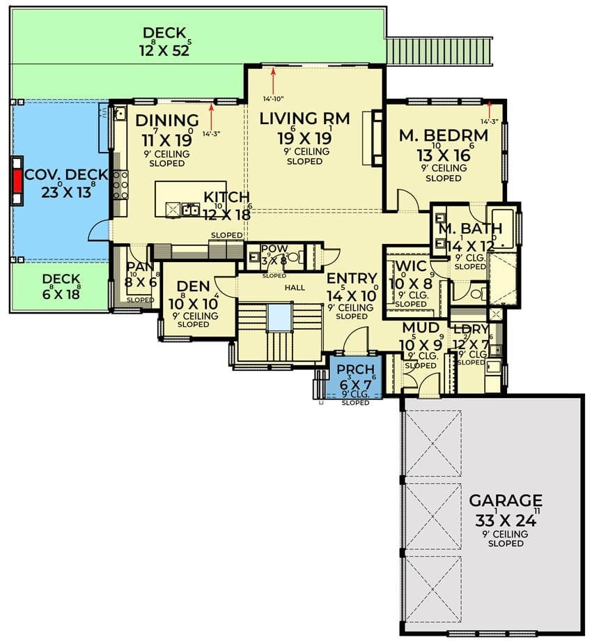 Floor Plan - Main Floor