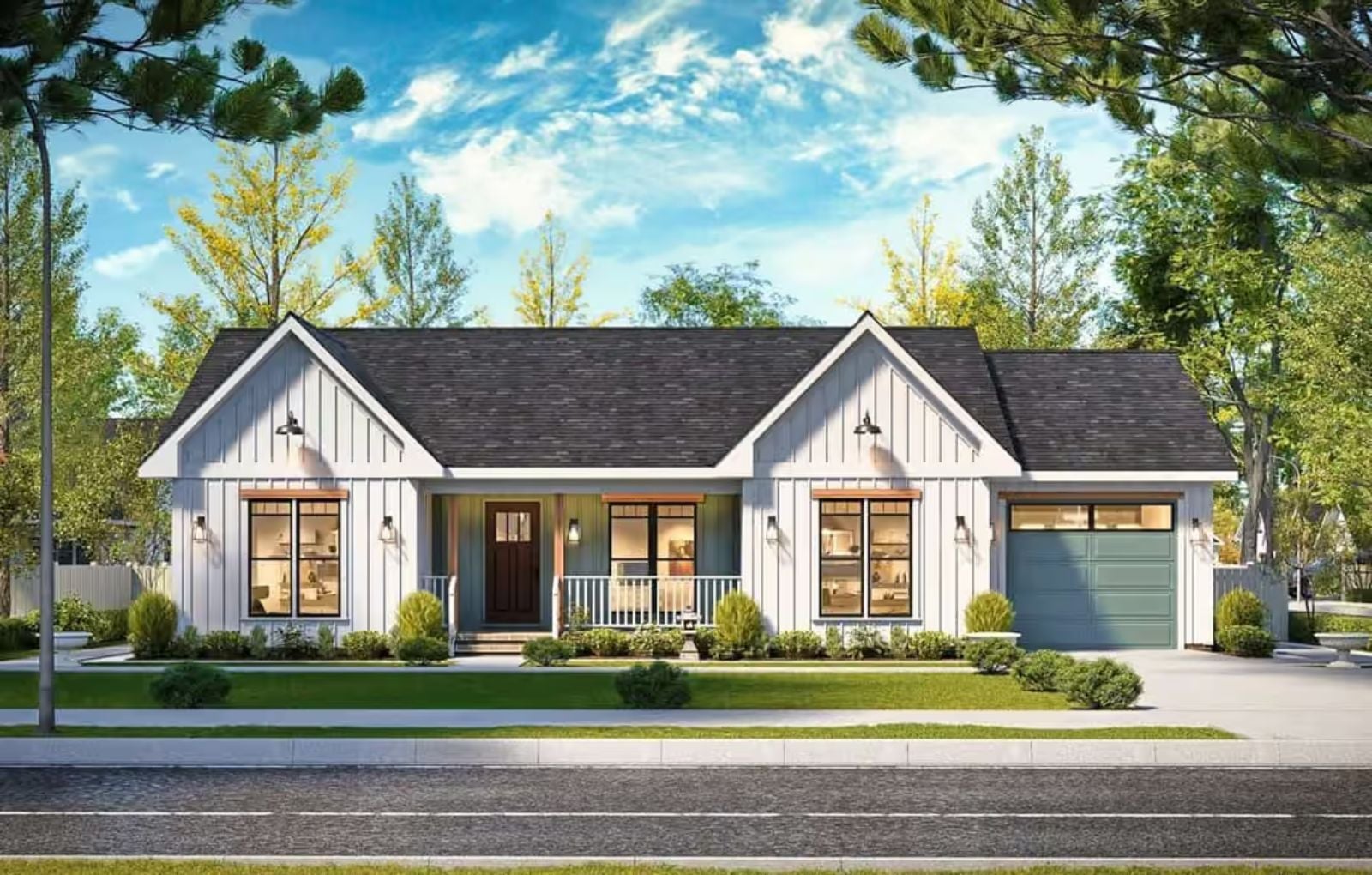 Verdea 3-Bedroom Traditional with Open-Concept Living Designed for Families Who Outgrew Their Starter Home Three Years Ago (Floor Plan)