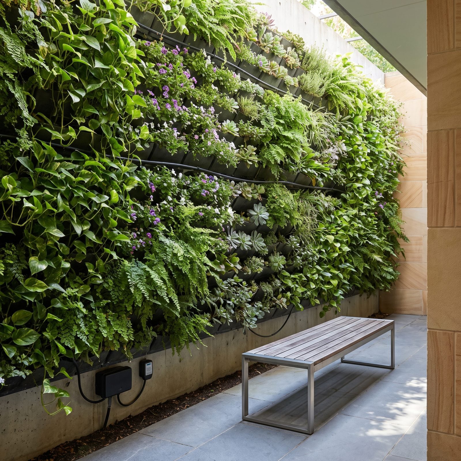 Vertical Gardens That Come With a Second Job
