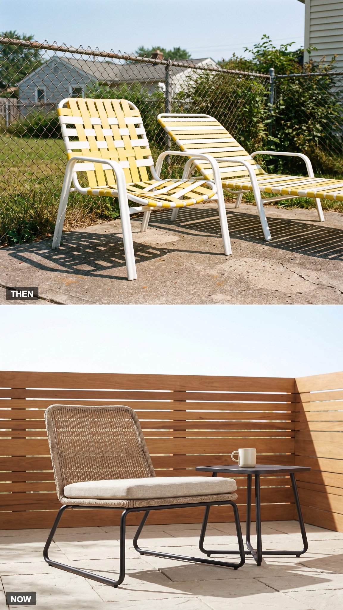 Vinyl-Strap Chairs to Woven Performance Seating