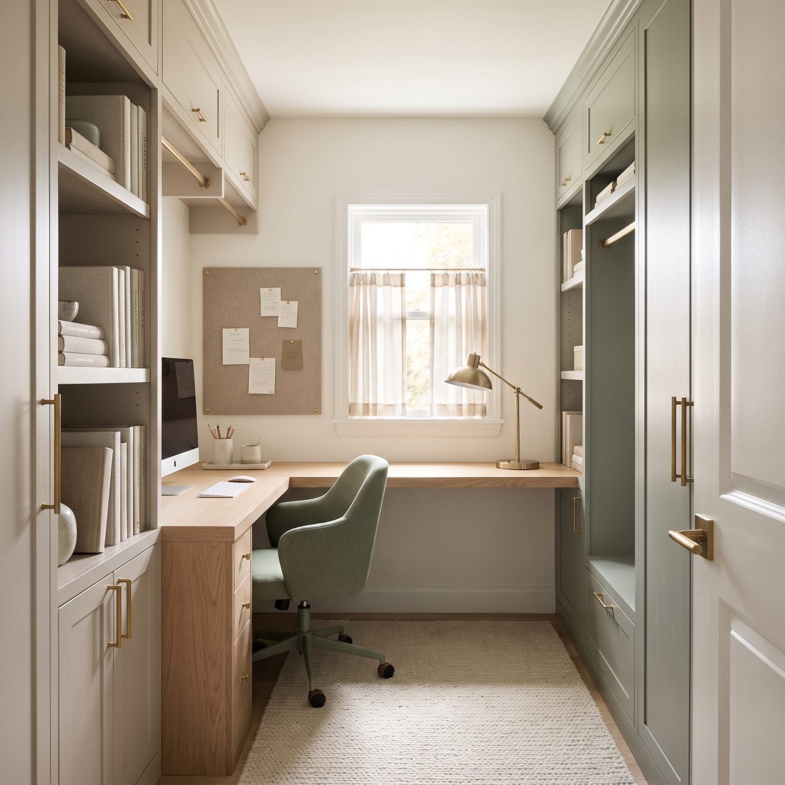 The Walk-In Closet That Became a Permanent Cloffice