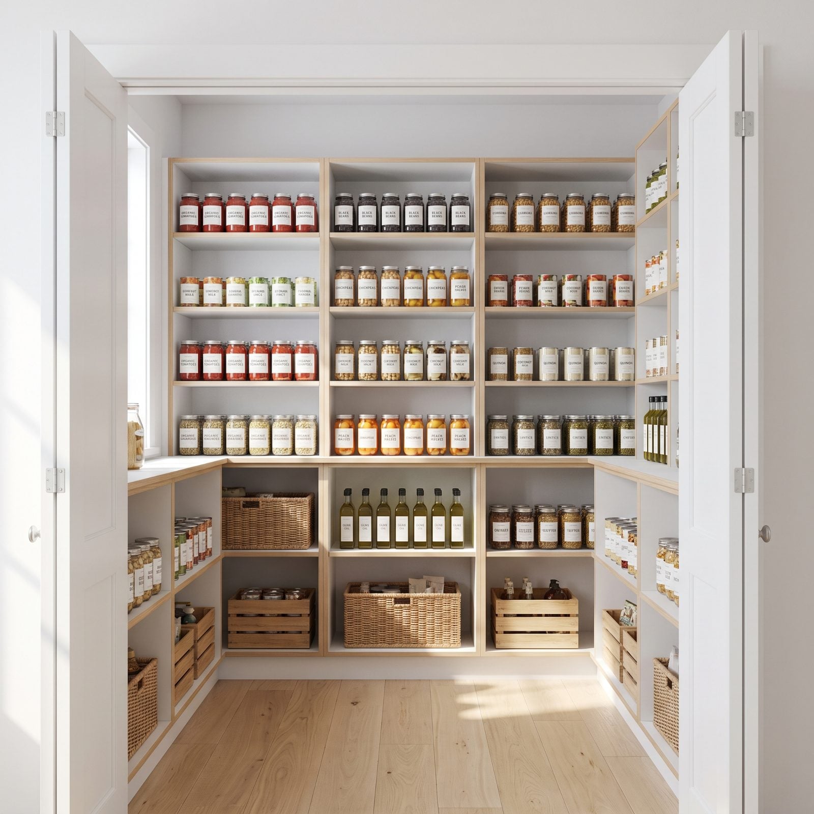 A Walk-In Pantry That Puts Every Can Where You Can See It