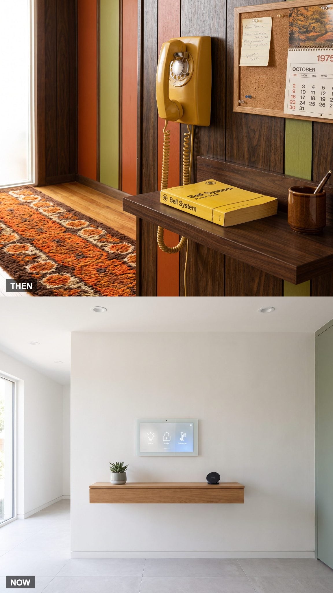 The Wall-Mounted Rotary Phone vs. Smart-Home Controls