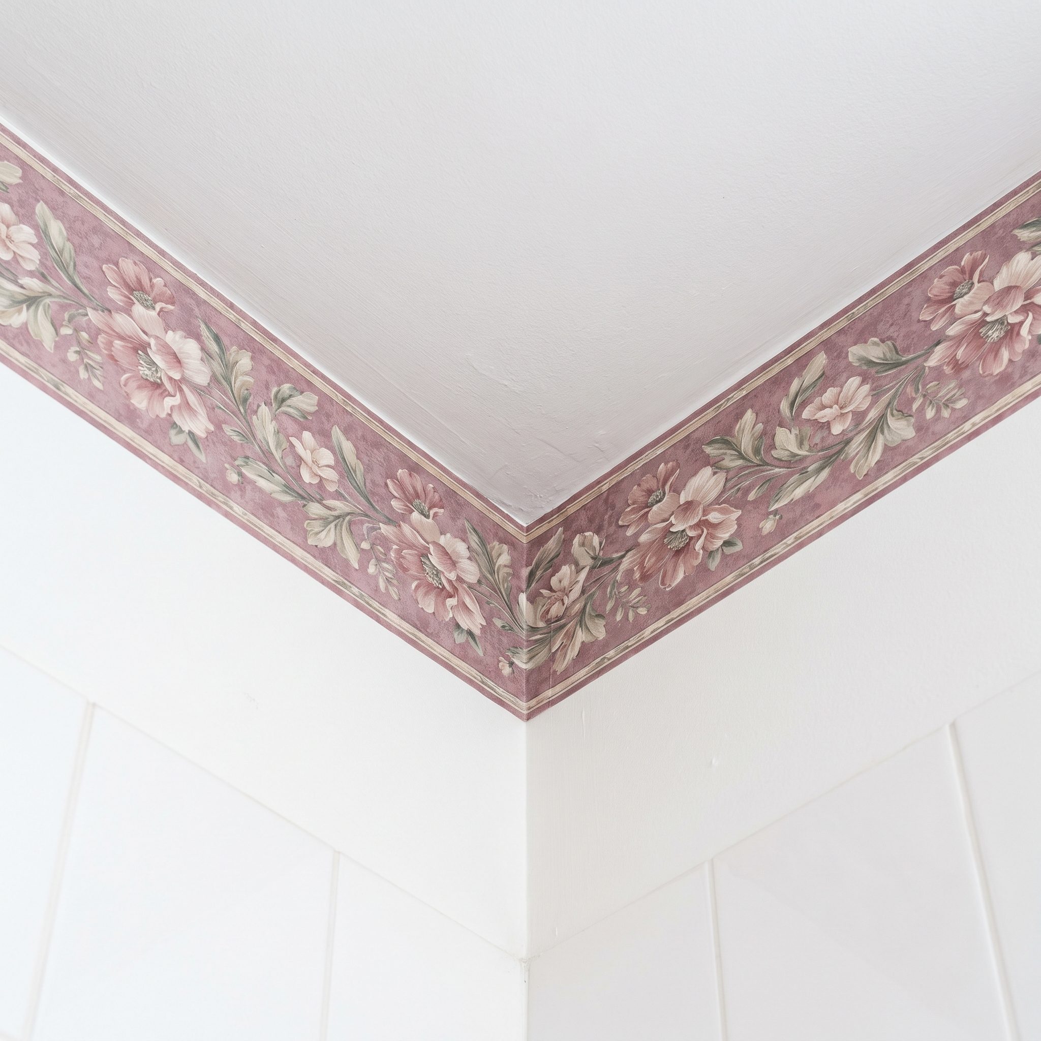 The Wallpaper Border Running Around the Top of the Room