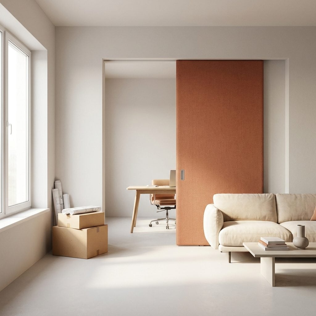 Walls That Physically Slide to Grow or Shrink a Room