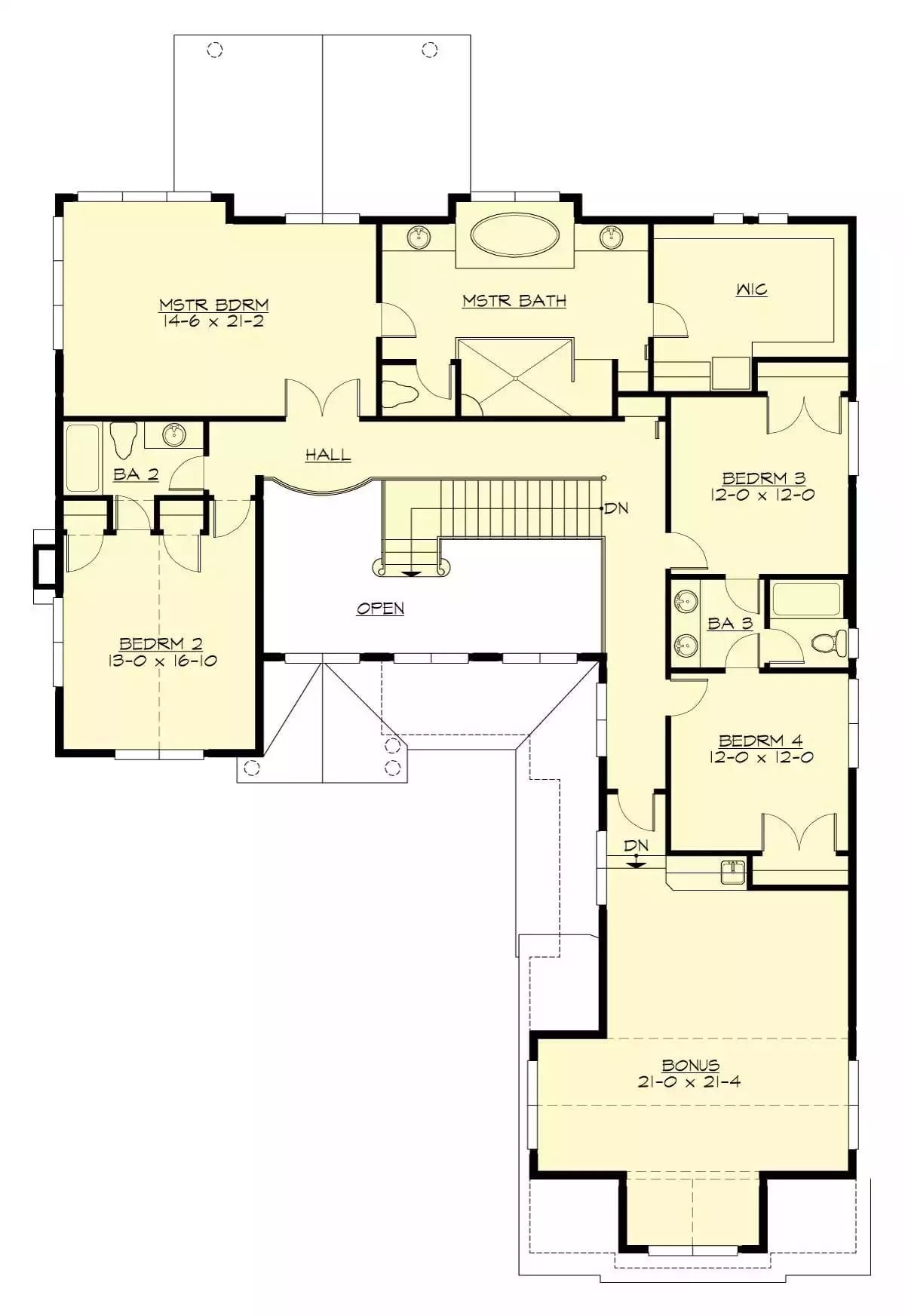 Floor Plan - Second Floor