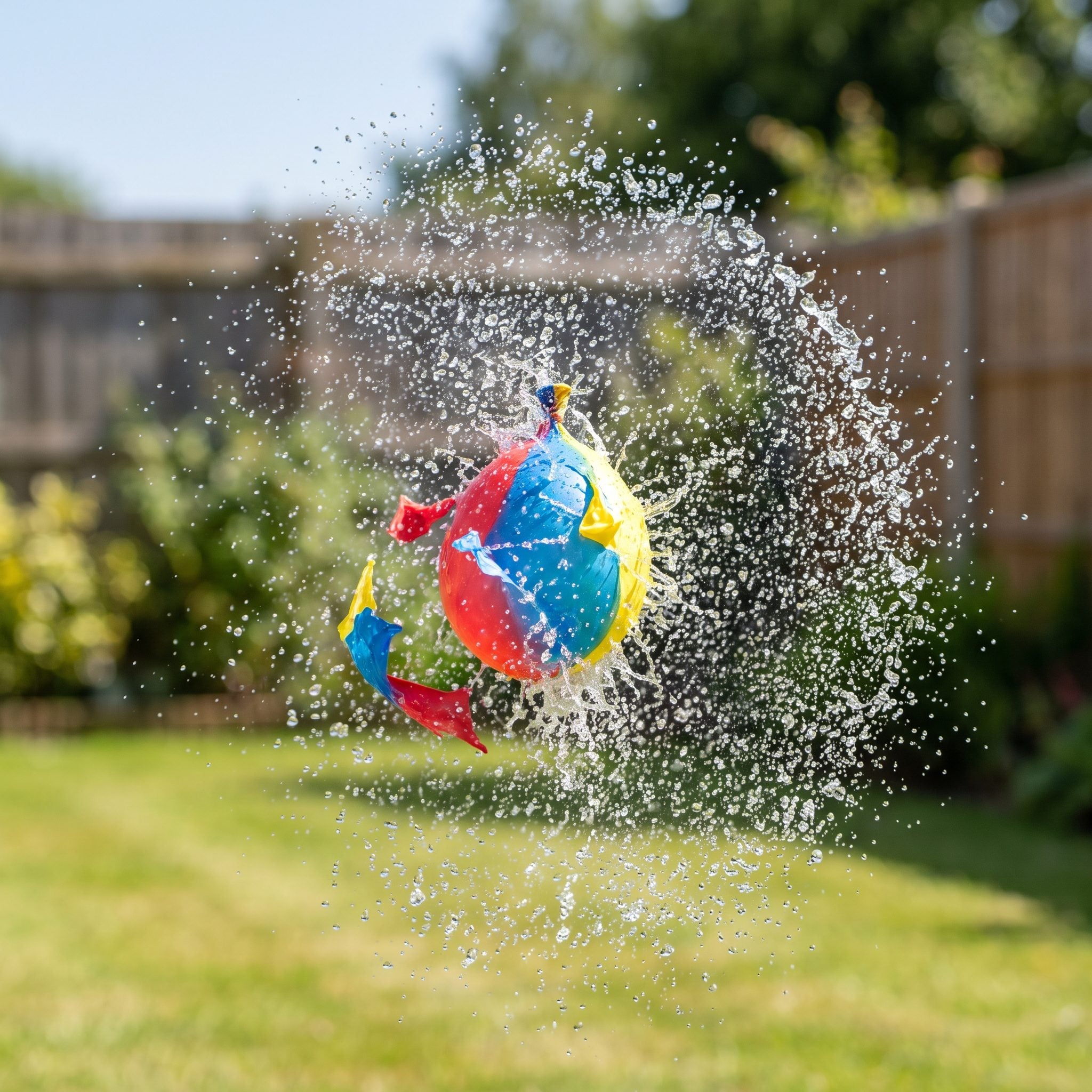 Bag of 50 water balloons costing 89 cents
