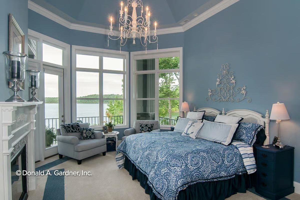 Blue on Blue Done Right, With a Lake View Doing Most of the Heavy Lifting