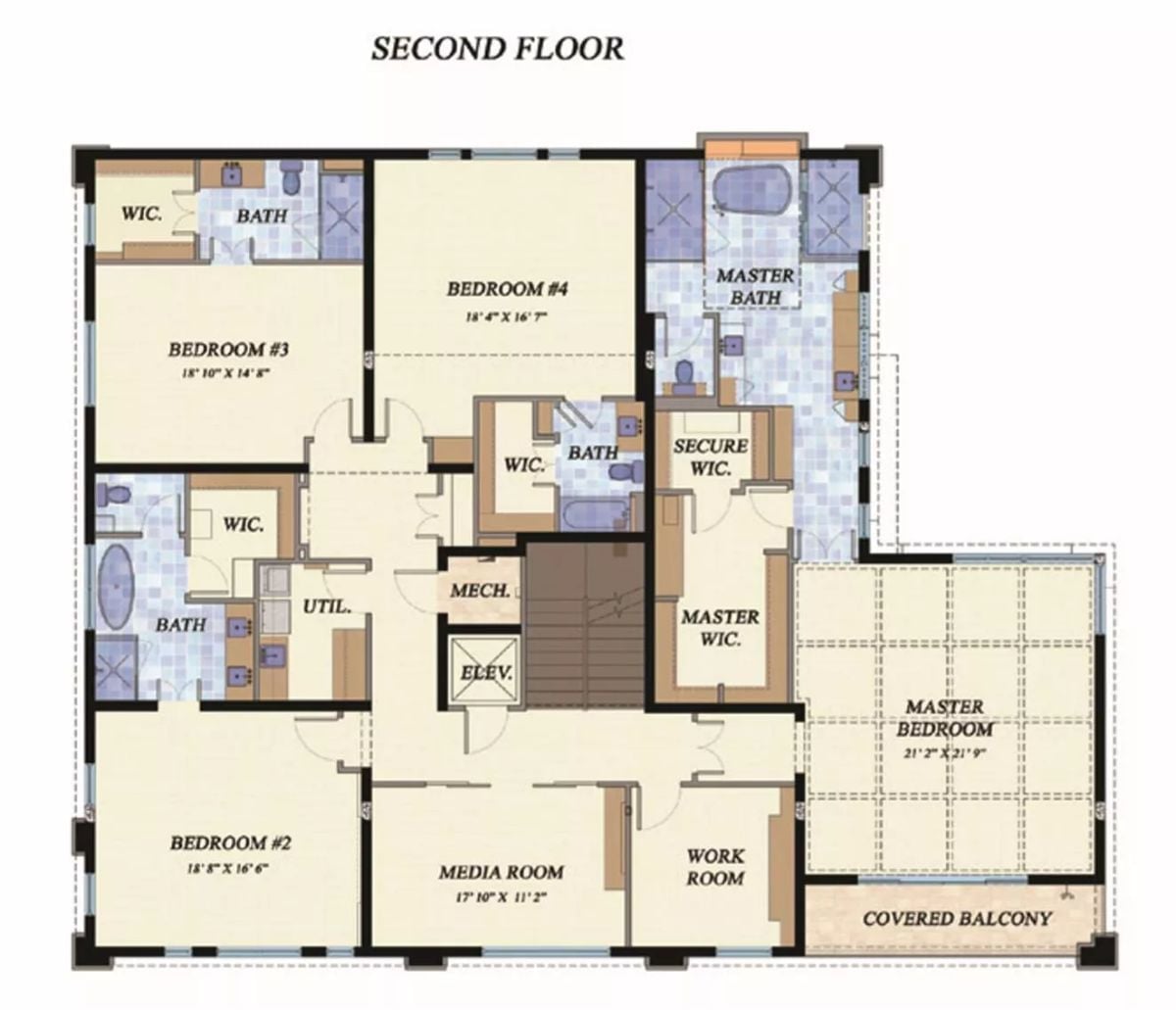 Floor Plan - Second Floor