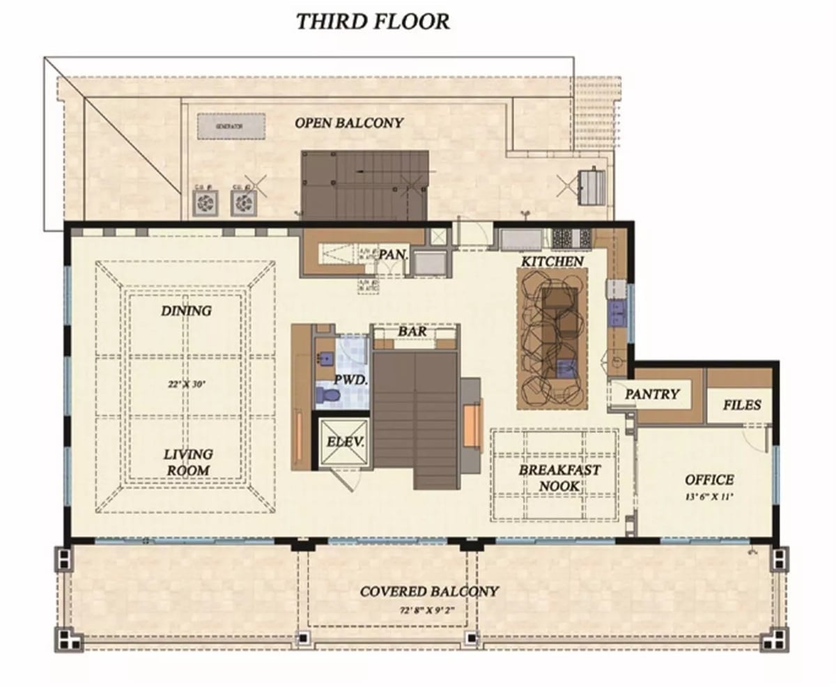 Floor Plan - Third Floor