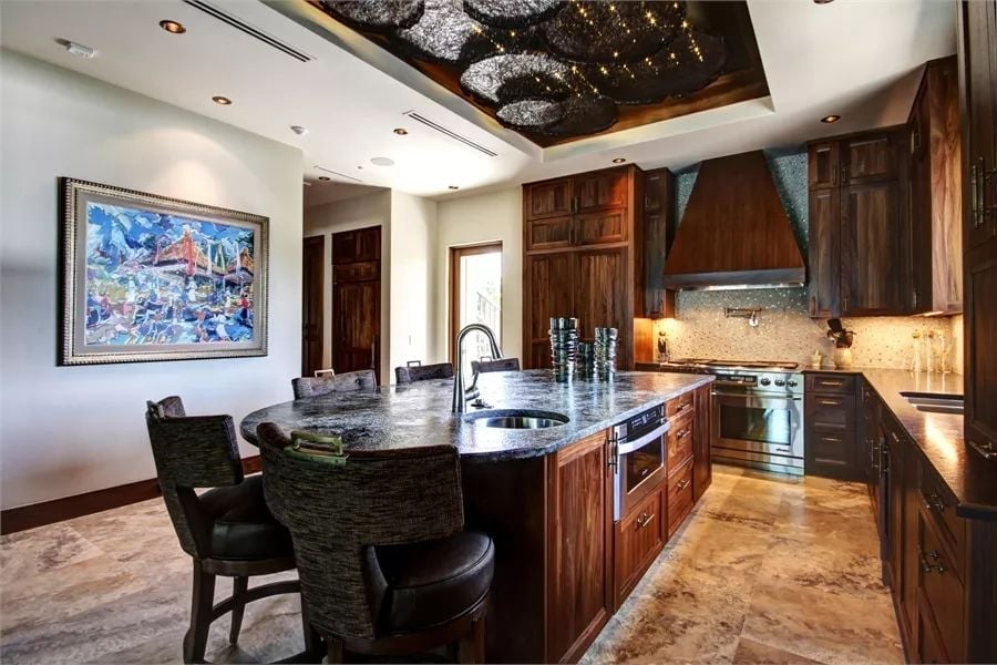 Granite Island, Star-Light Ceiling, and a Kitchen Built for People Who Actually Cook