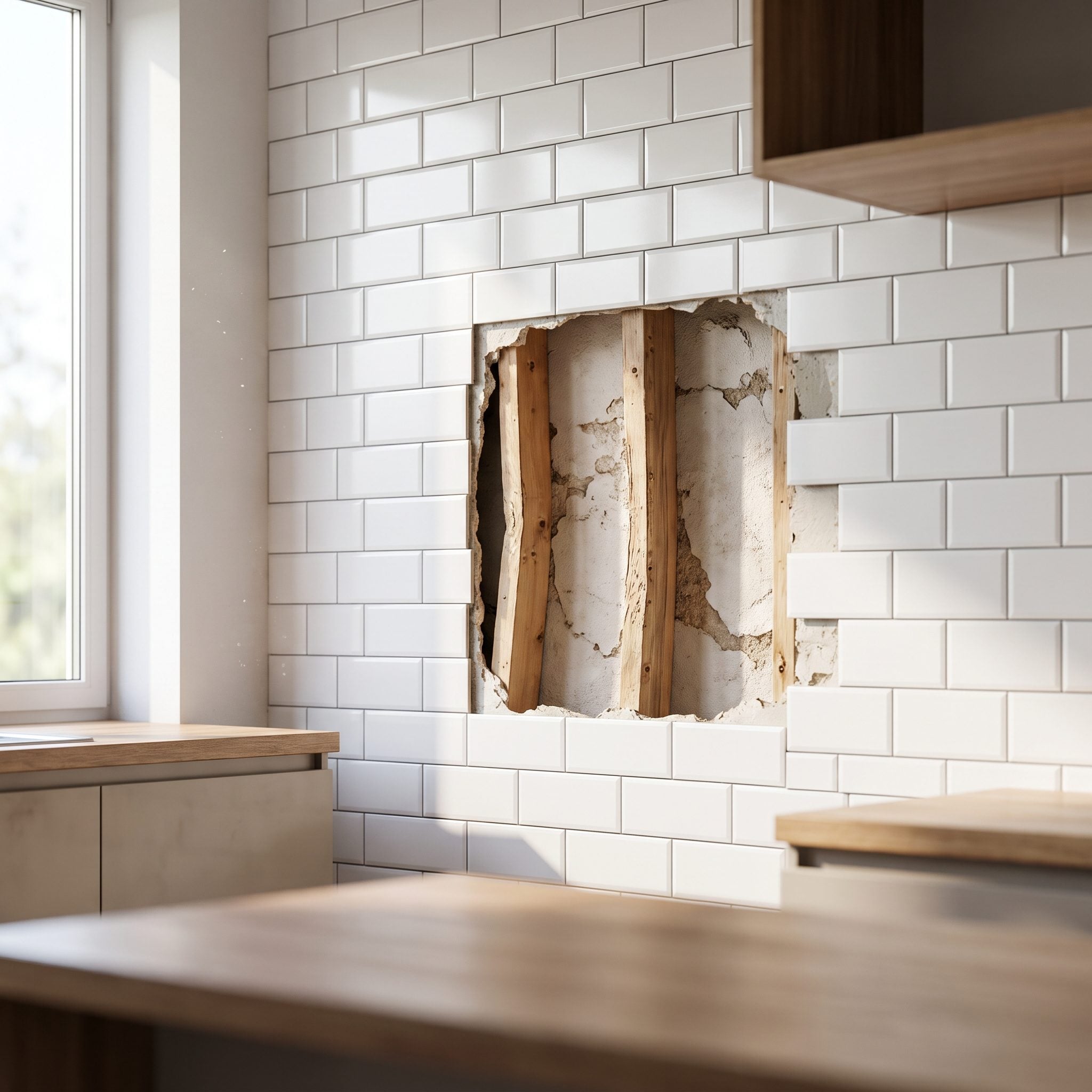 When the Backsplash Is Working Overtime to Cover a Sin