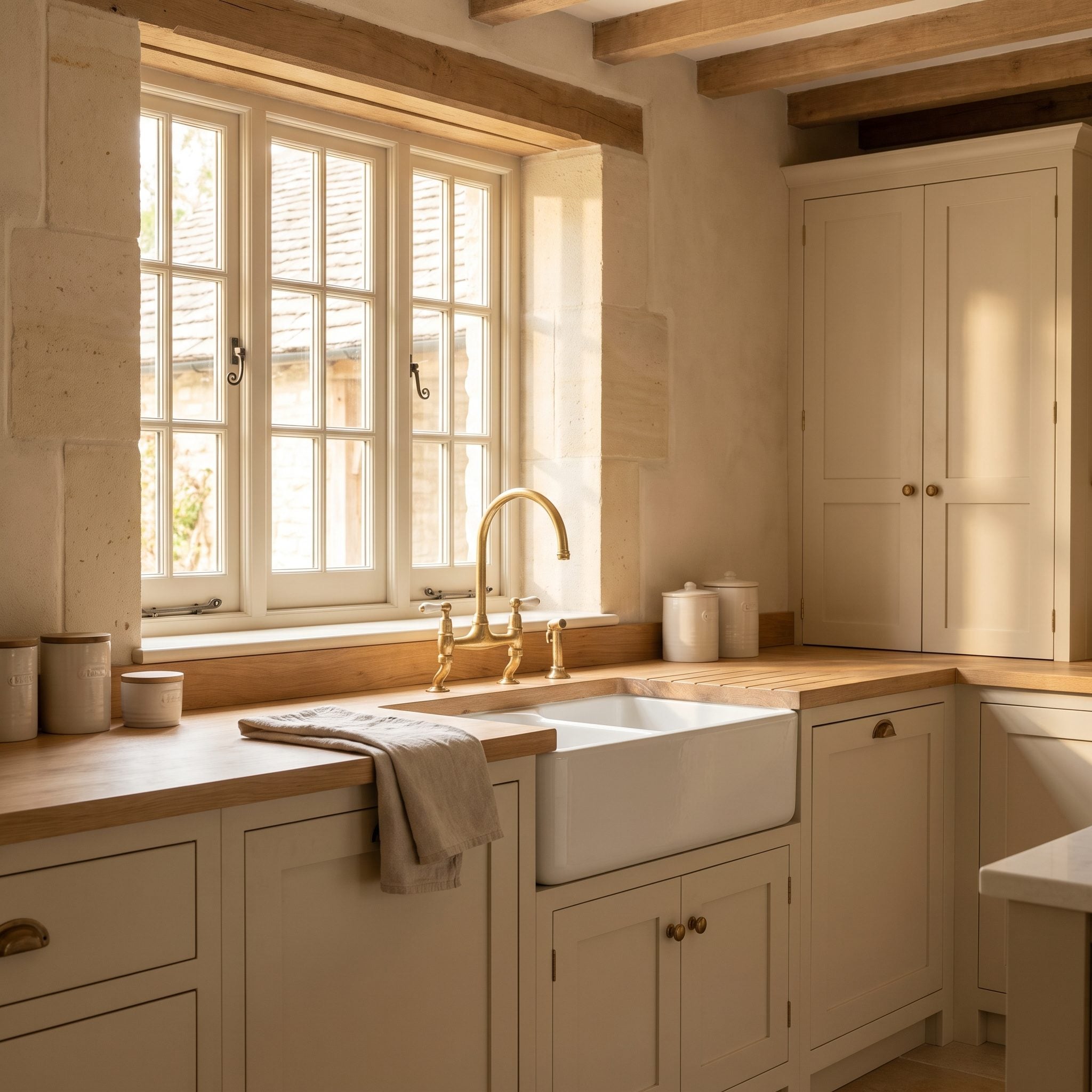 Whether the Sink Is Positioned Where the Plumbing Naturally Makes Sense