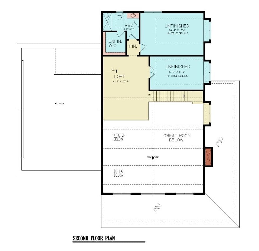 Floor Plan - Second Floor