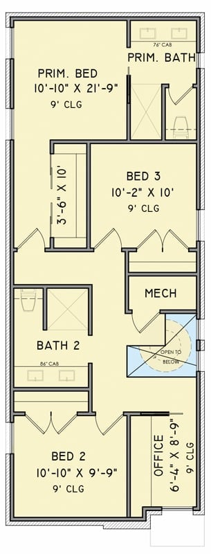 Floor Plan - Second Floor