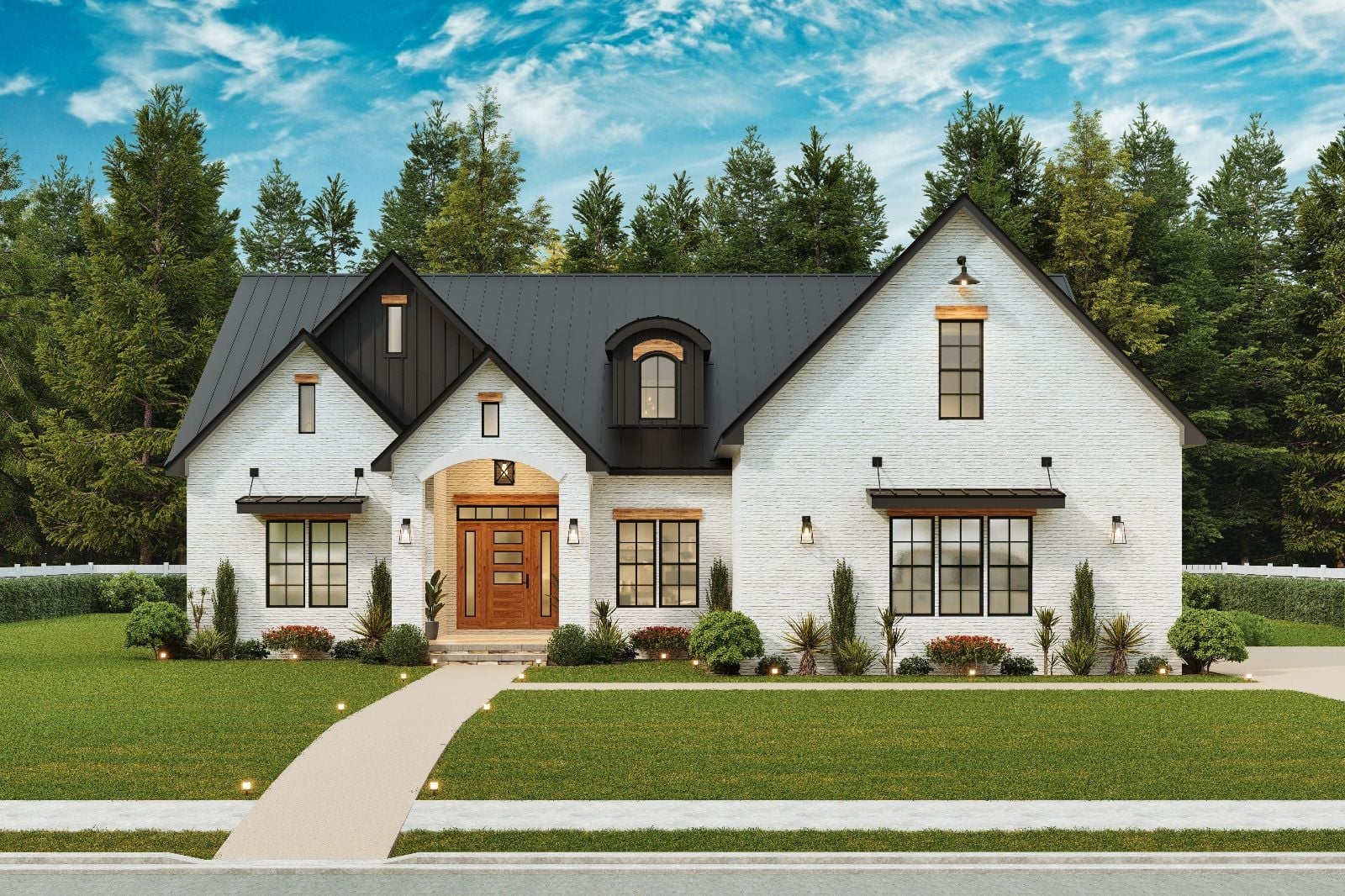 Whitemoore B 3-Bedroom Transitional with Bonus Room Designed for Families Who Outgrew Their Starter Home Three Years Ago (Floor Plan)