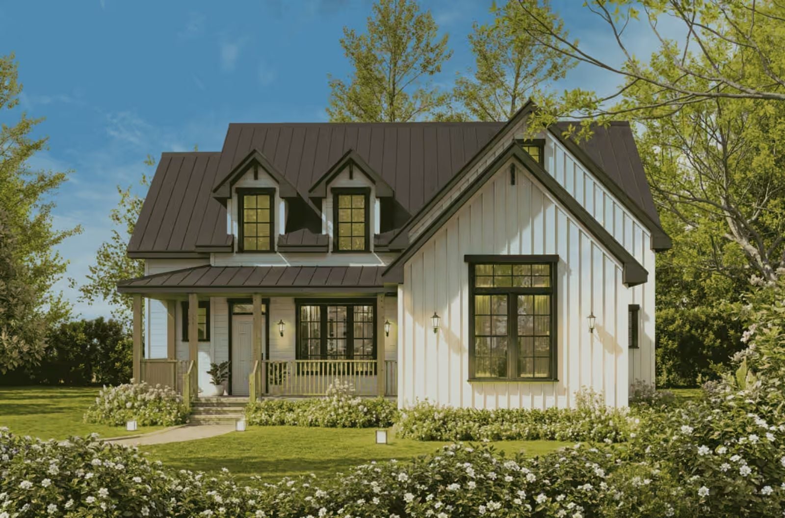 Whitespire 5-Bedroom Modern Farmhouse with Upstairs Loft Designed for Families Who Believe in Big Tables, Long Dinners, and Loud Laughter (Floor Plan)