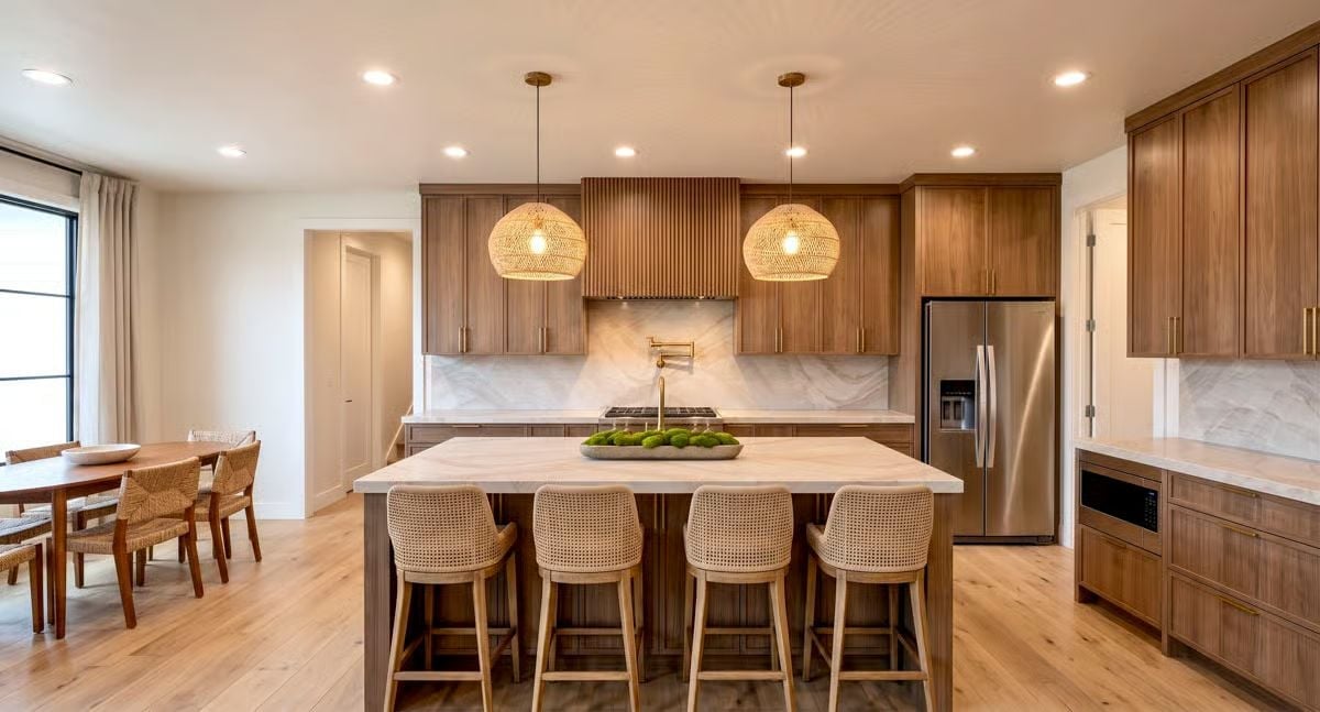 Rattan, Walnut, and a Pot Filler That Justifies the Whole Remodel