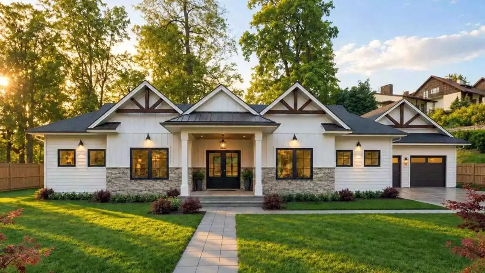 Willington 3-Bedroom Modern Farmhouse Layout with Covered Patio (2,872 Sq. Ft. Floor Plan)
