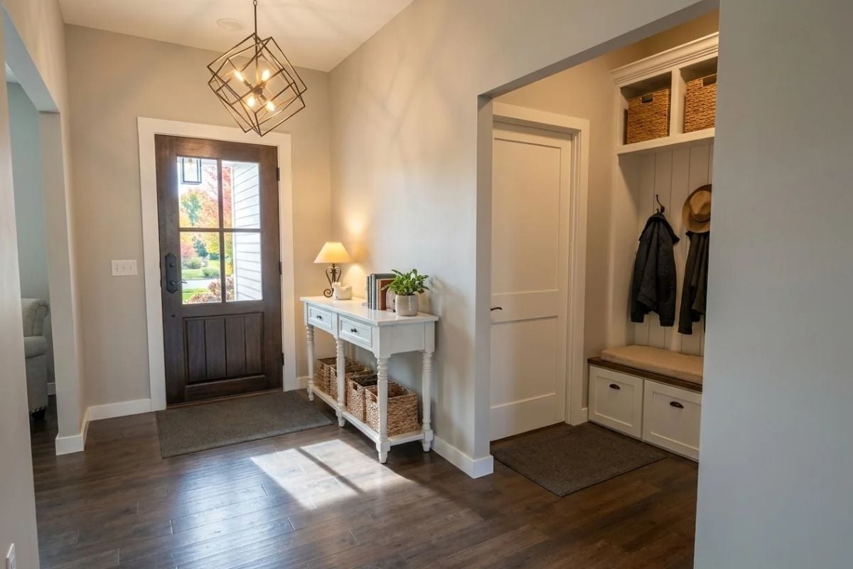 Mudroom Built for Real Life Sits Just Steps from the Front Door