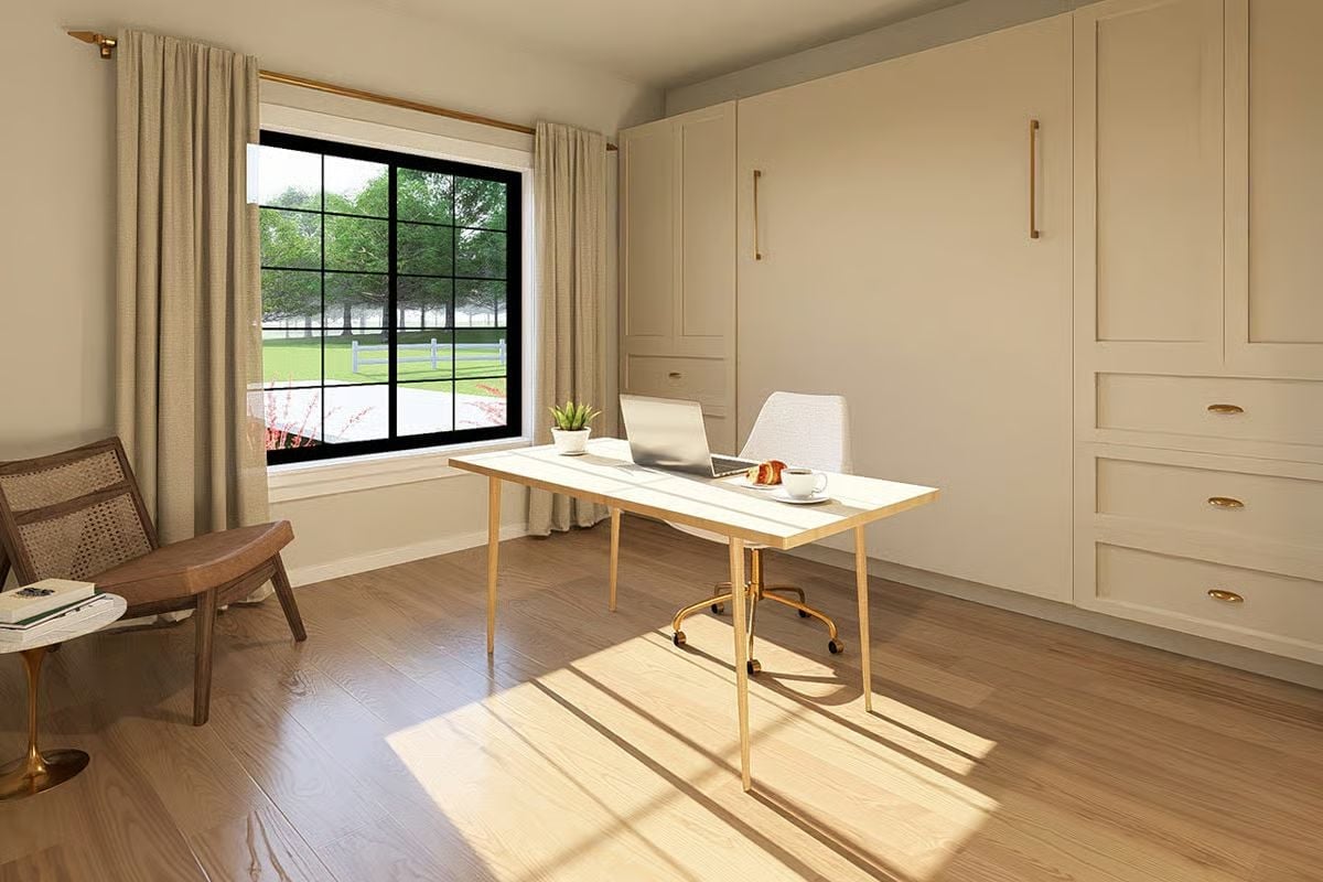 Gold Legs, Morning Light, and a Murphy Bed Hidden in Plain Sight