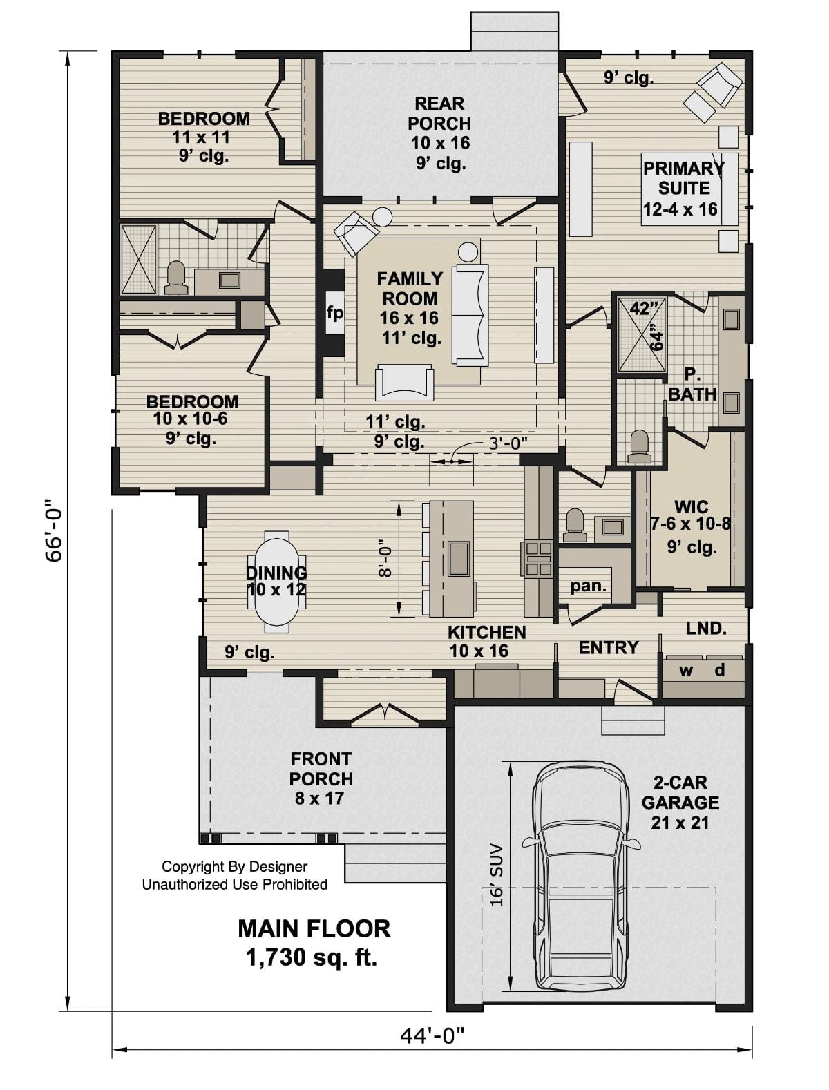 Floor Plan - Main Floor