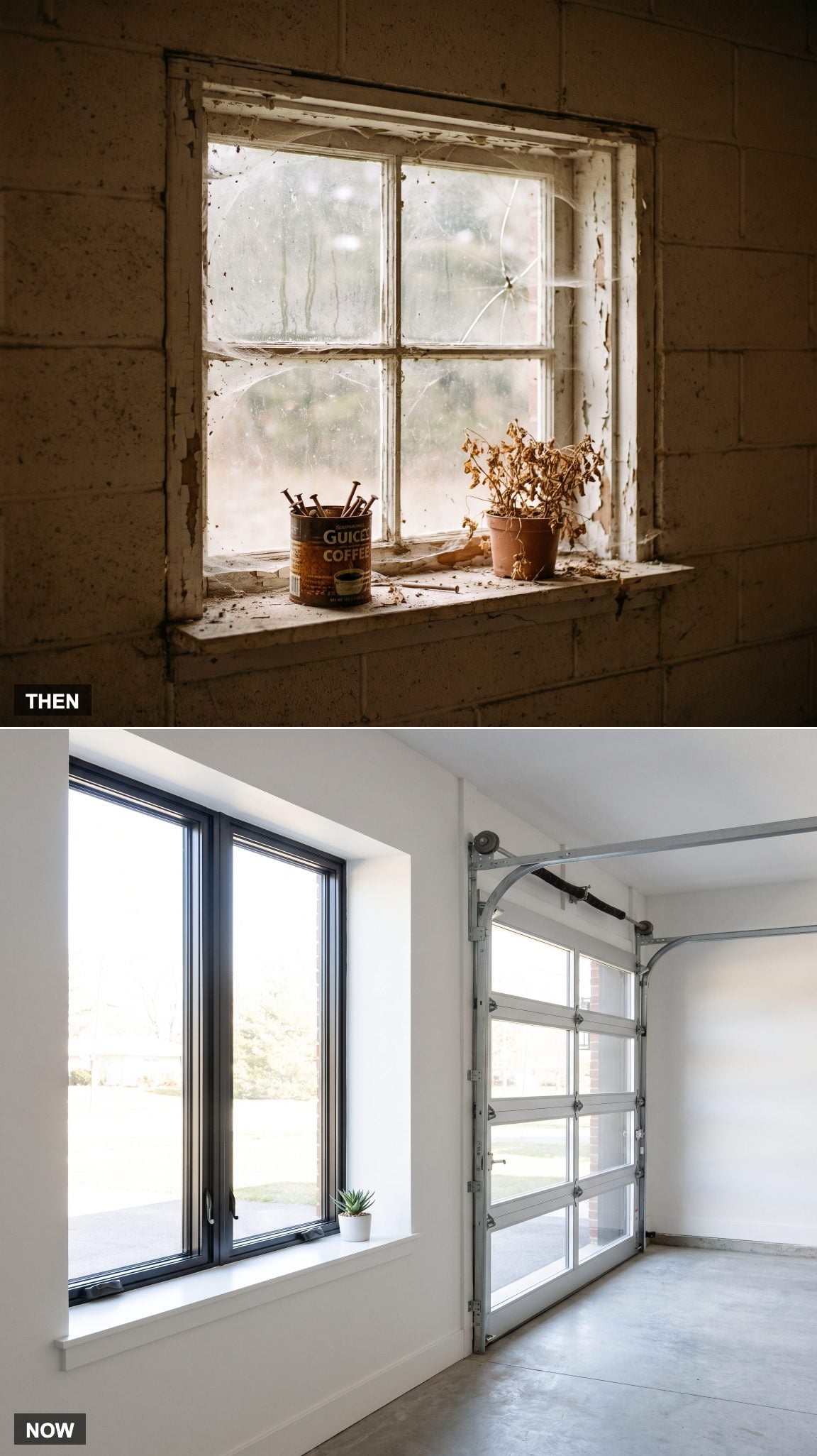 The Window: One Grimy Pane vs. Daylight Pouring In