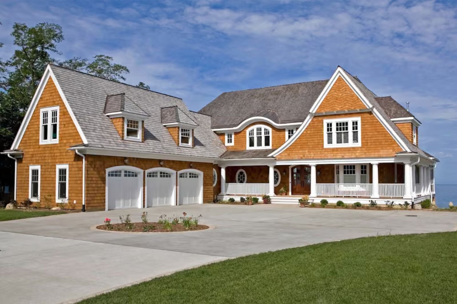 Windward 5-Bedroom Shingle with Wraparound Porch Designed for Families Who Make Their House the One Everyone Wants to Visit (Floor Plan)