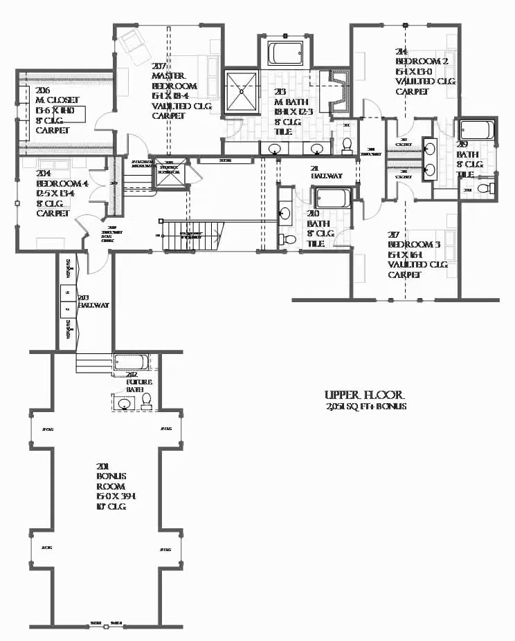 Floor Plan - Second Floor