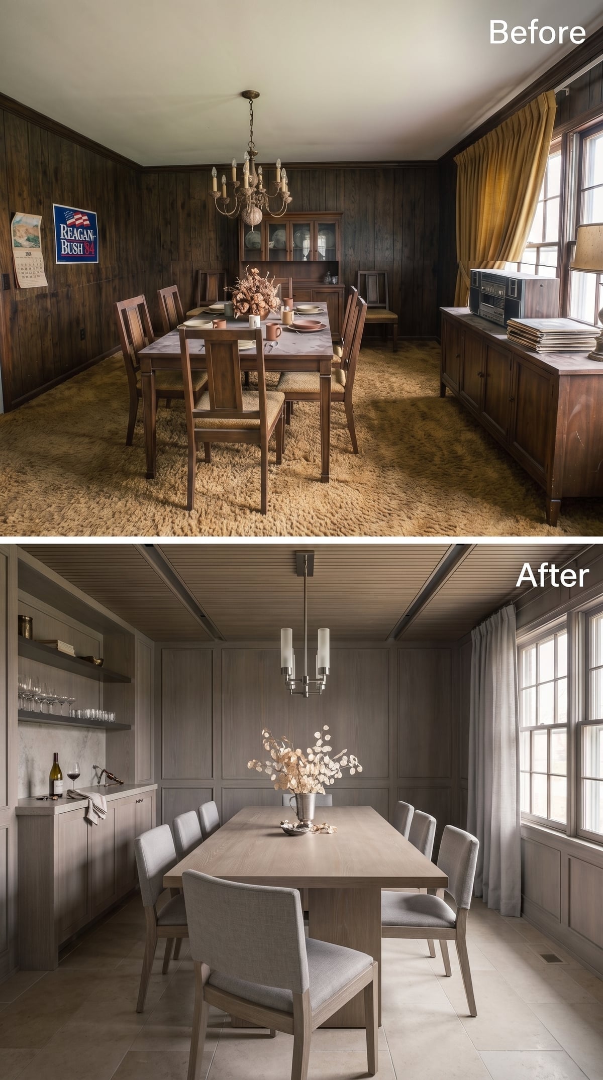 Gray-Washed Oak Proves Architectural Detail Doesn't Need to Shout