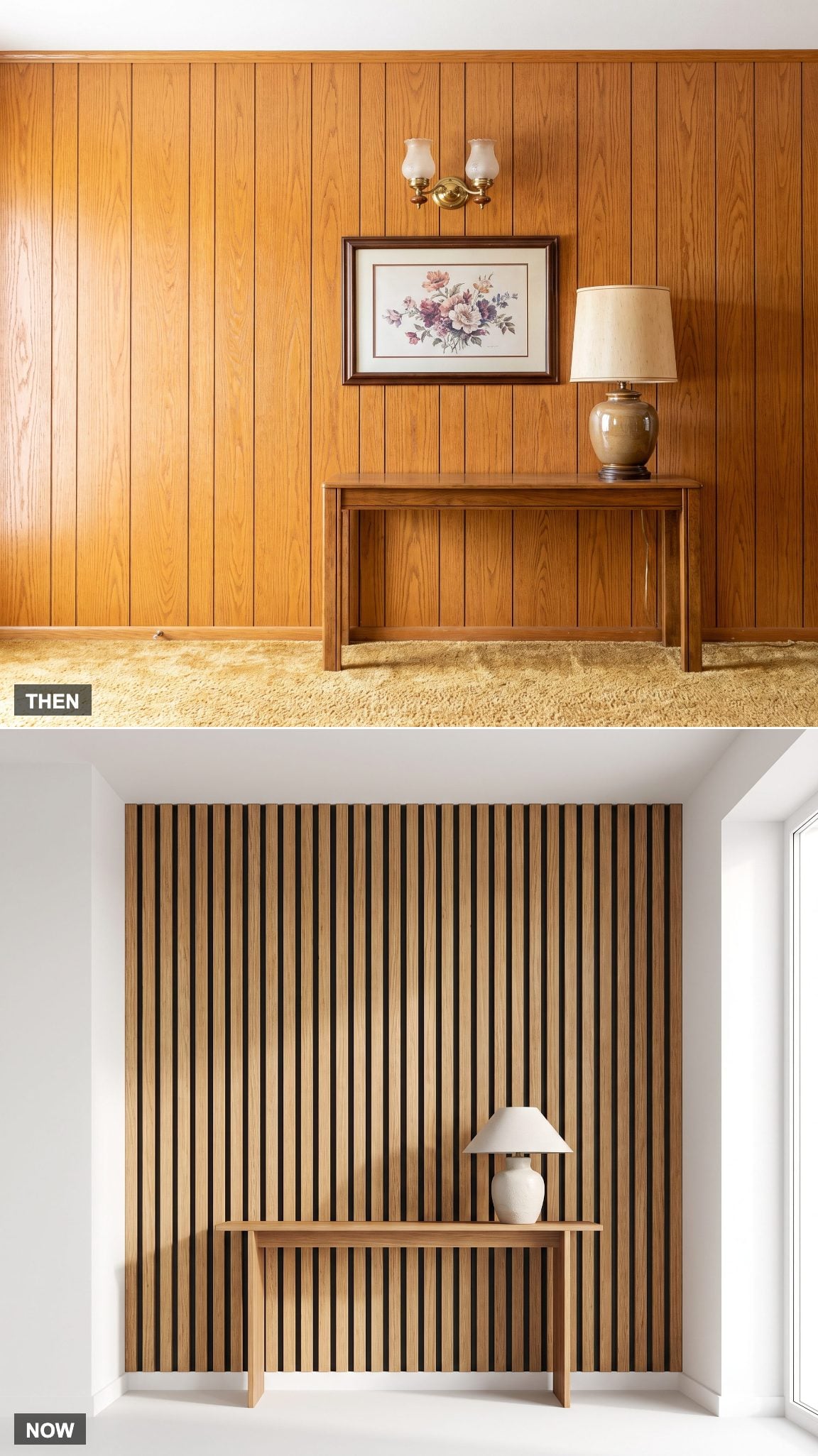 Wood Paneling Grows Up Into Fluting and Slats