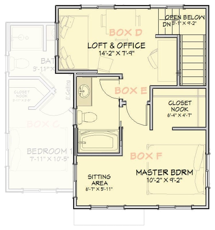 Floor Plan - Second Floor