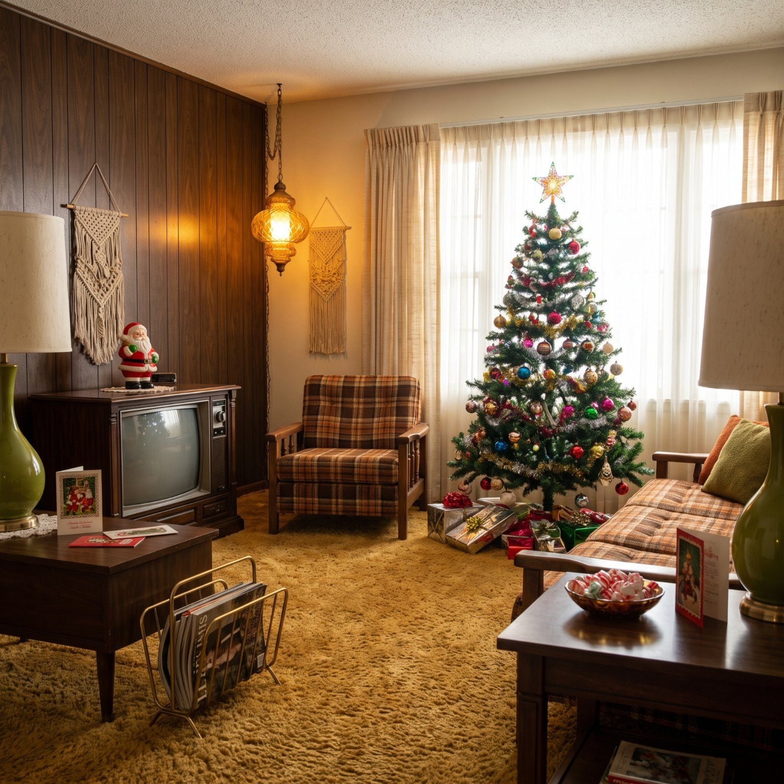 40 Things Every 1970s Living Room Had at Christmas That Nobody Decorates With Anymore