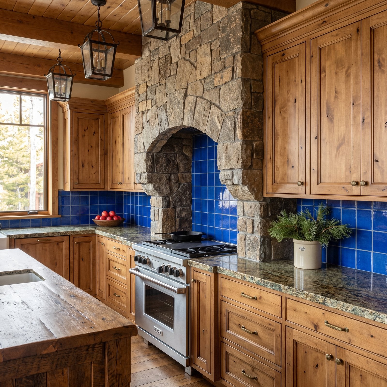 A Tile That Fights the Countertop