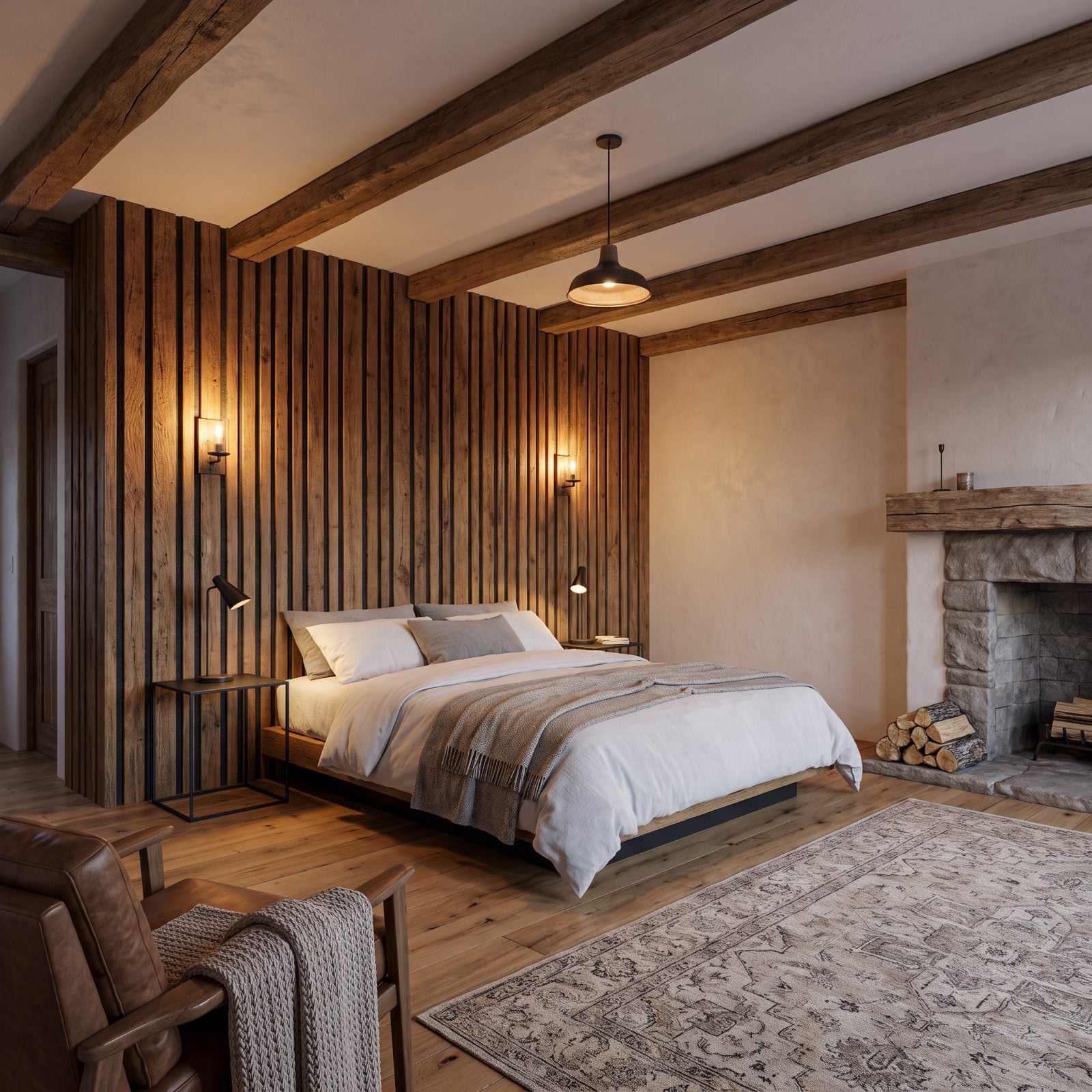 Acoustic Panels Dressed Up as Slatted Millwork
